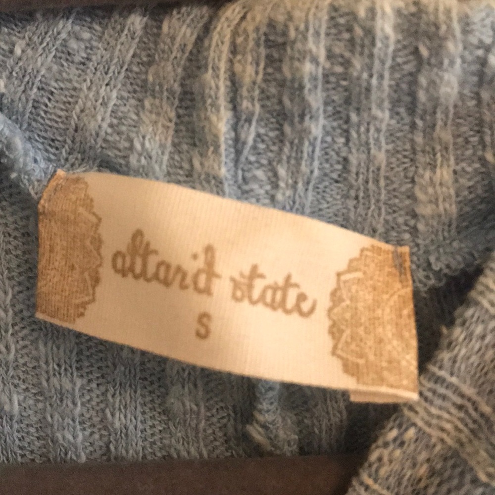 Light Blue Ribbed Dress - image 4